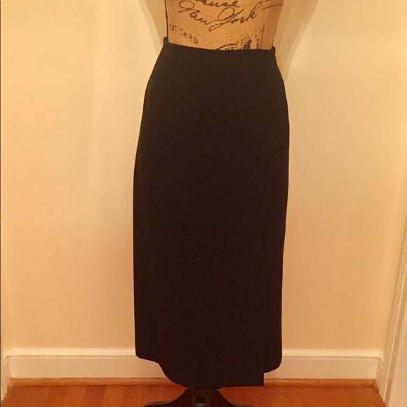 NWOT vintage Tahari black skirt suit - Picture 3 of 16